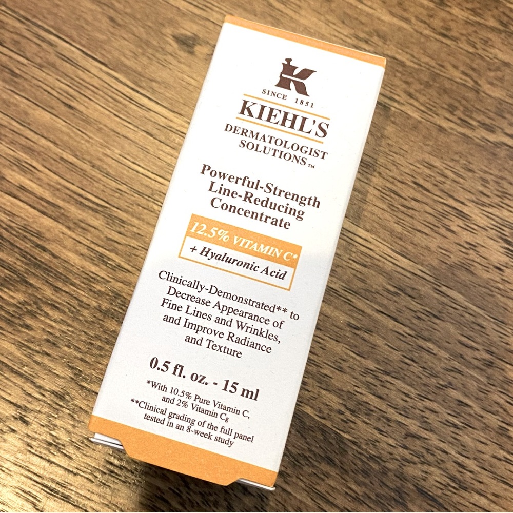Kiehl’s Powerful-Strength Vitamin C Serum .5oz